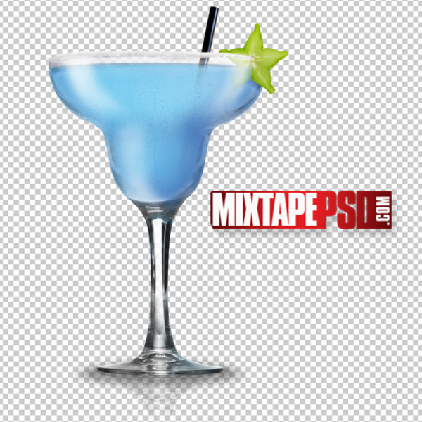 Cocktail Blue Margarita PNG