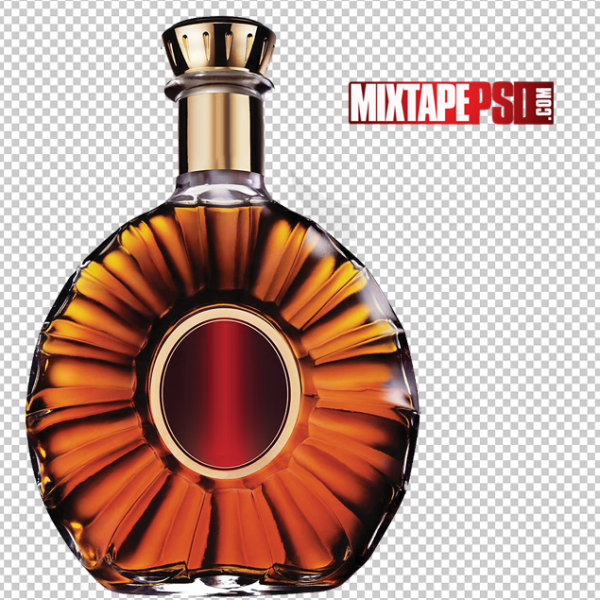 Cognac Bottle PNG