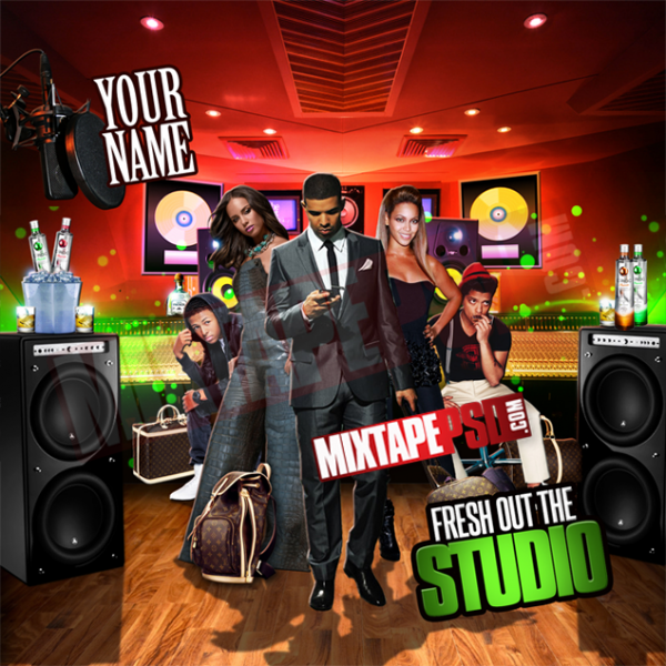 Mixtape Template Fresh Out the Studio
