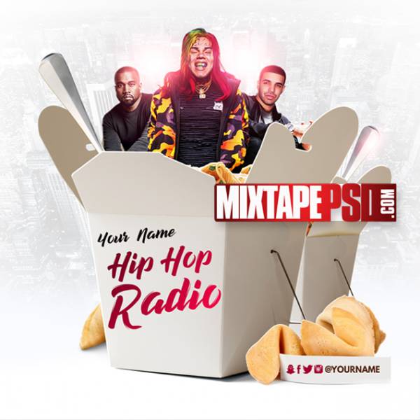 Mixtape Template Hip Hop Radio 86