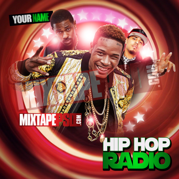 Mixtape Cover Template Hip Hop Radio 22