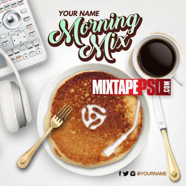 Mixtape Cover Template Morning Mix, Album Covers, Graphic Design, Graphic Designer, How to Make a Mixtape Cover, Mixtape, Mixtape cover Maker, Mixtape Cover Templates, Mixtape Covers, Mixtape Designer, Mixtape Designs, Mixtape PSD, Mixtape Templates, Mixtapepsd, Mixtapes, Premade Mixtape Covers, Premade Single Covers, PSD Mixtape, Custom Mixtape Covers