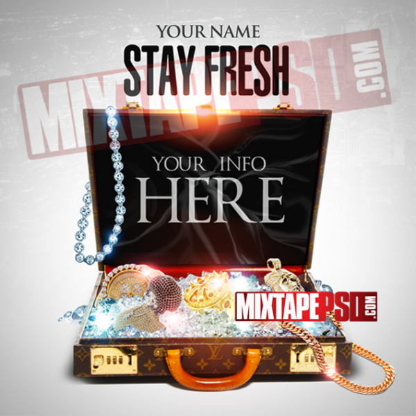 Mixtape Cover Template Stay Fresh