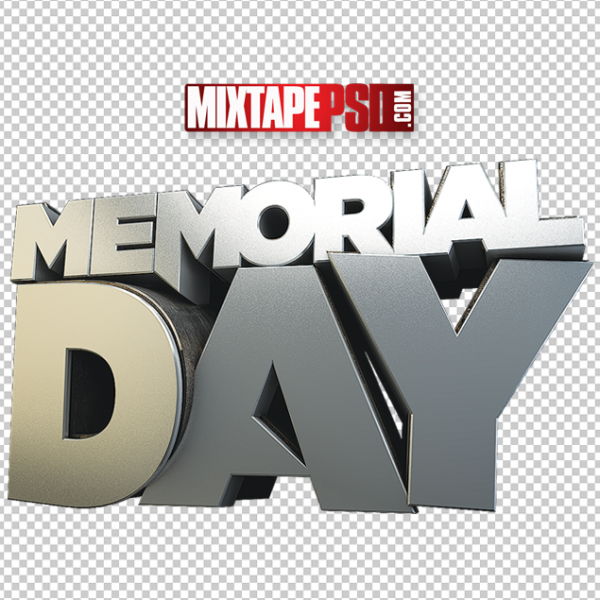 Memorial Day 3D Text Cut PNG, Officialpsds, Officialpsd, png images free, png images transparent background, png images hd, png images for photoshop, png images website, png images for free download, png images download, png images background, png images examples, png images for editing, png images for download, PNG Images