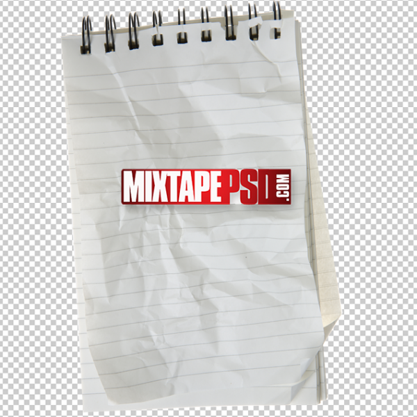 HD White Wrinkled Notepad