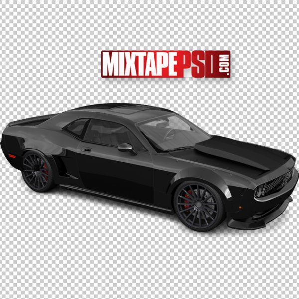 Black Mustang Vehicle