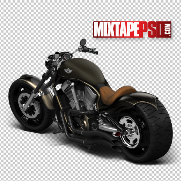 Chopper Motorcycle PNG