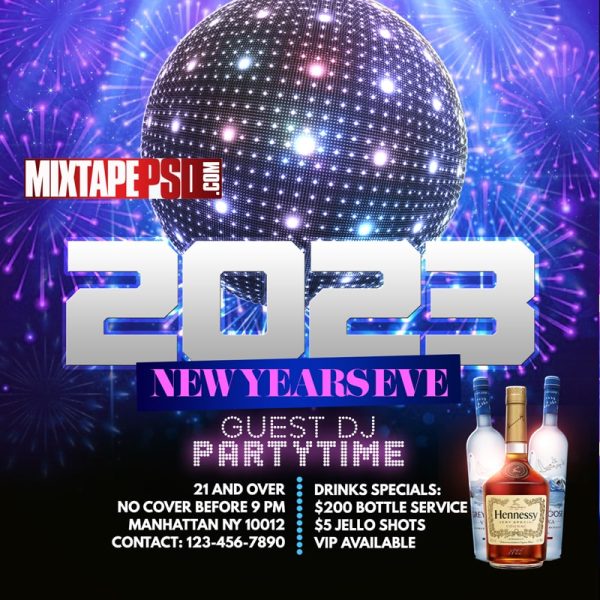 Flyer Template New Years 3