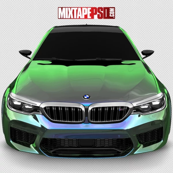 Green Blue Pearl BMW Coupe
