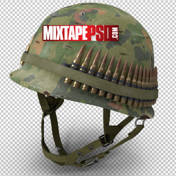 HD Army Combat Helmet, Mixtape PSD, Mixtapepsd, Mixtape Cover Templates, Free Mixtape PSD Templates