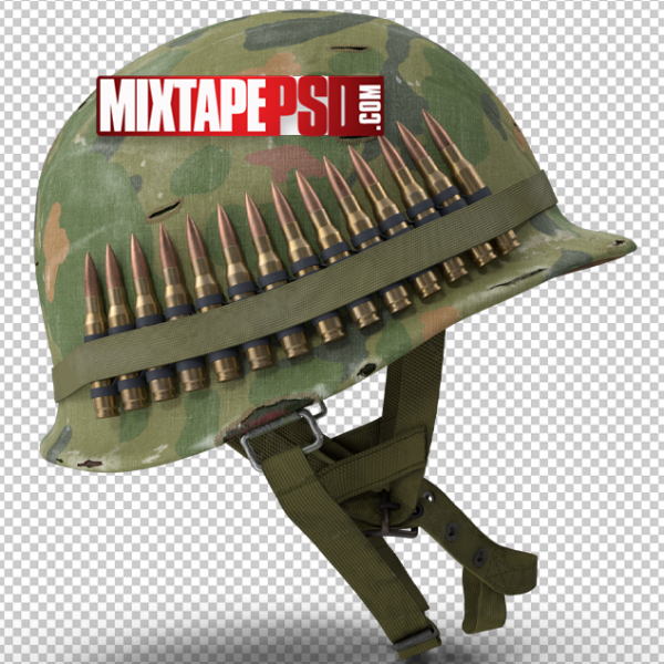 HD Army Combat Helmet 2, Mixtape PSD, Mixtapepsd, Mixtape Cover Templates, Free Mixtape PSD Templates
