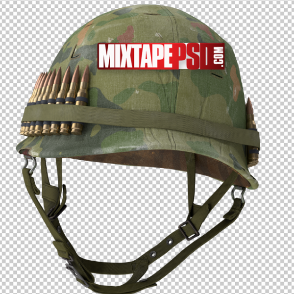 HD Army Combat Helmet 3, Mixtape PSD, Mixtapepsd, Mixtape Cover Templates, Free Mixtape PSD Templates