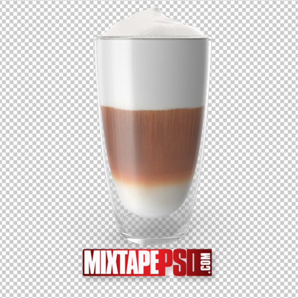 HD Iced Coffee Latte PNG