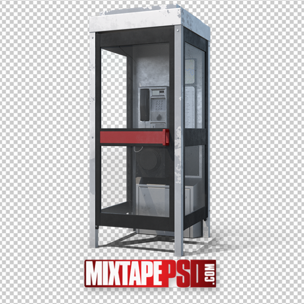 HD Telephone Booth PNG