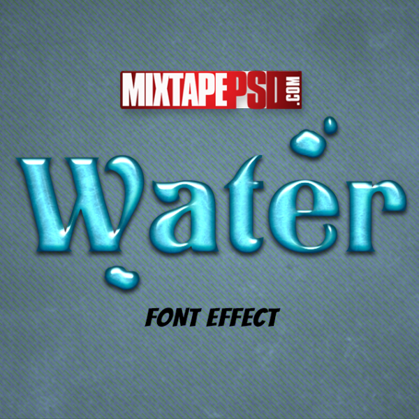 Water Style Text Effect