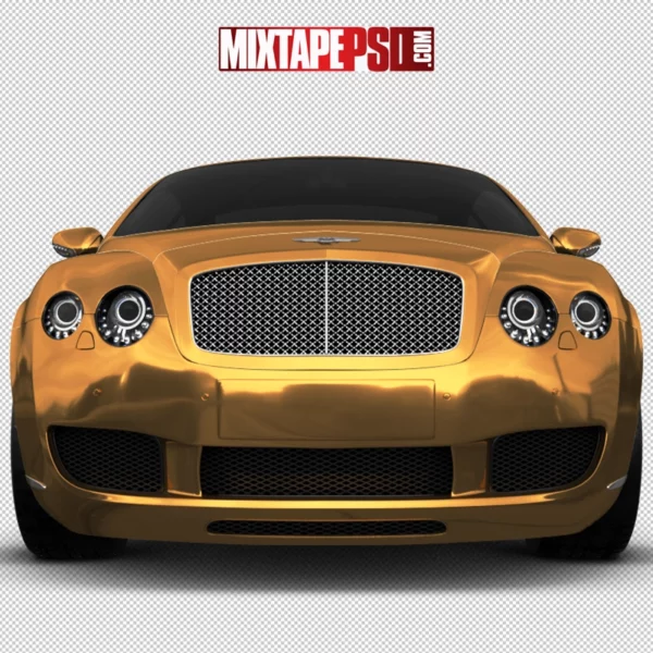 Gold Bentley Front