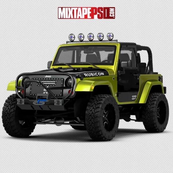 Green Concept Off Road Jeep 2