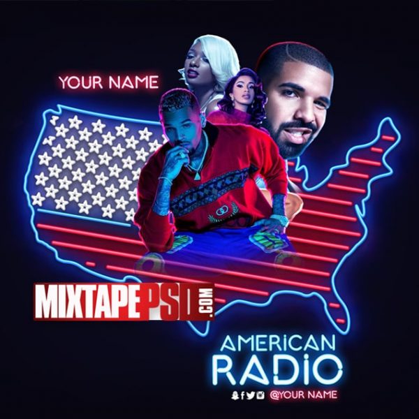 Mixtape Cover Template American Radio, PSD, Mixtape, Album Cover Maker, Cover Arts, Cover Art, Album cover art, Album Cover Ideas, Mixtape PSD, Album Covers, Graphic Design, Graphic Designer, How to Make a Mixtape Cover, Mixtape, Mixtape cover Maker, Mixtape Cover Templates, Mixtape Covers, Mixtape Designer, Mixtape Designs, Mixtape PSD, Mixtape Templates, Mixtapepsd, Mixtapes, Premade Mixtape Covers, Premade Single Covers, PSD Mixtape, free mixtape cover psd templates
