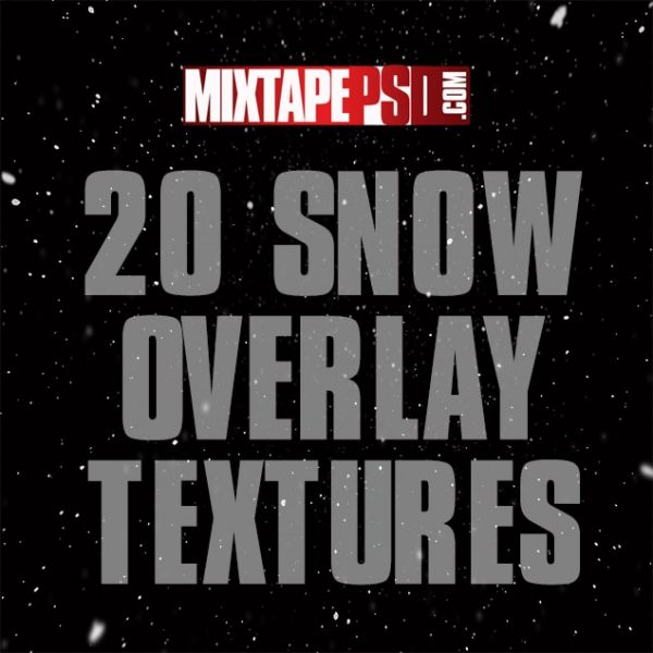 20 Snow Overlay Textures