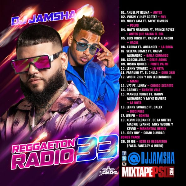 DJ Jamsha - Reggaeton Radio 33