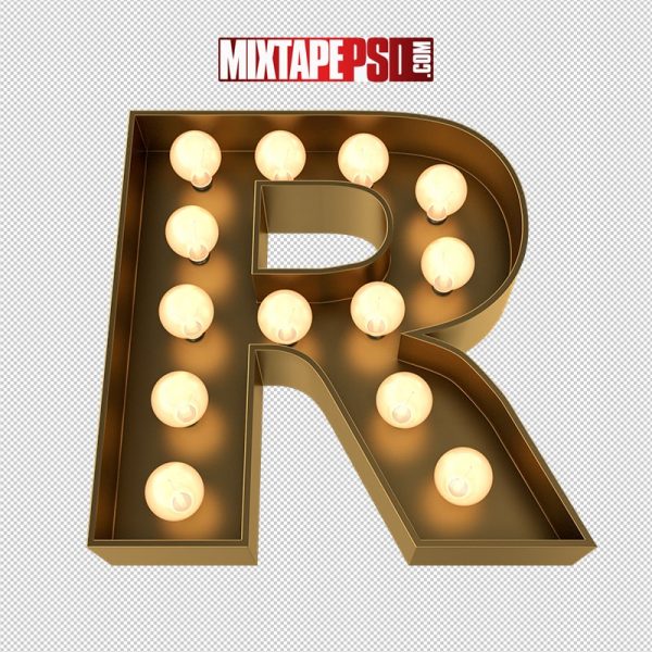 HD Marquee Sign Letter R