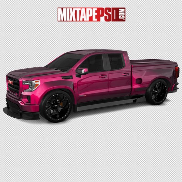Dark Pink GMC Pick Up Truck, pngs, png’s, png images, image png, images png, png backgrounds, transparent png, free png, png tree, png transparent background, free png image, transparent images