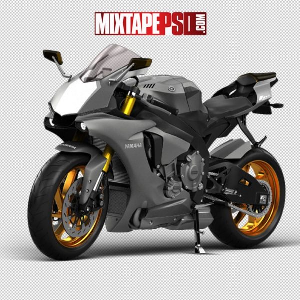 Gold Grey Yamaha Motorcycle Front, pngs, official psd, officialpsd, psd official, official psds, png images, image png, images png, png backgrounds, transparent png, free png, png tree, png transparent background, free png image, transparent images