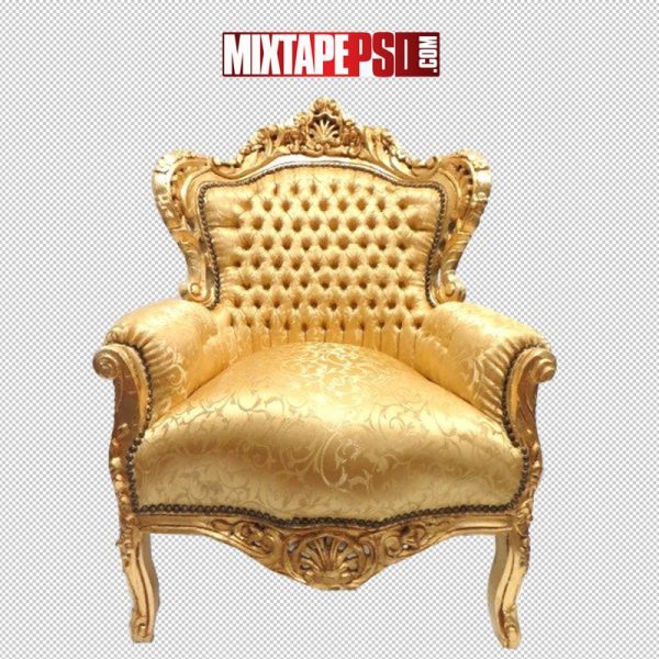 All Gold Throne Chair, official psd, officialpsd, psd official, official psds, png images, image png, images png, png backgrounds, transparent png, free png, png tree, png transparent background, free png image, transparent images