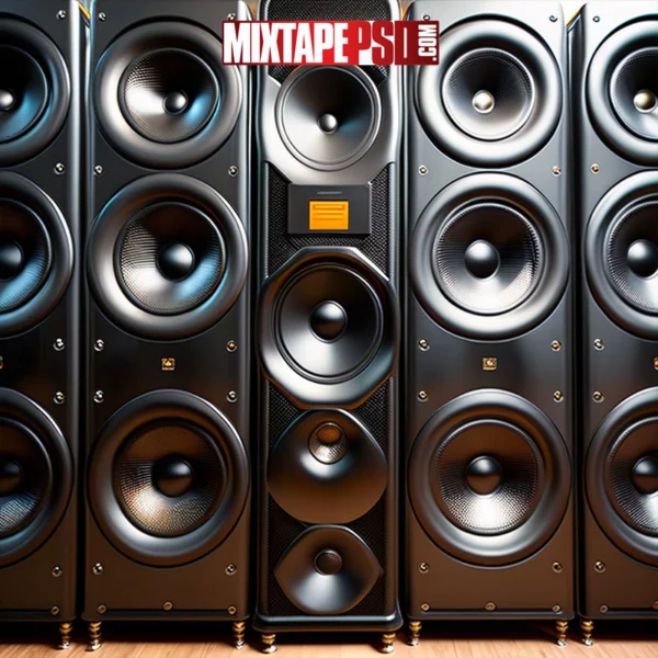 Wall of Large Club Speakers