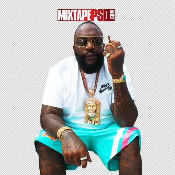 Rick Ross with Jewelry