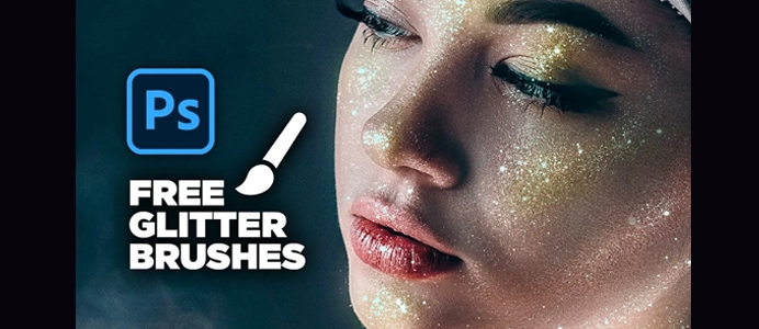 Create an INSTANT Glitter effect! +Free Brushes
