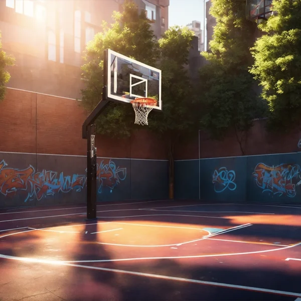 Ghetto Basketball Court
