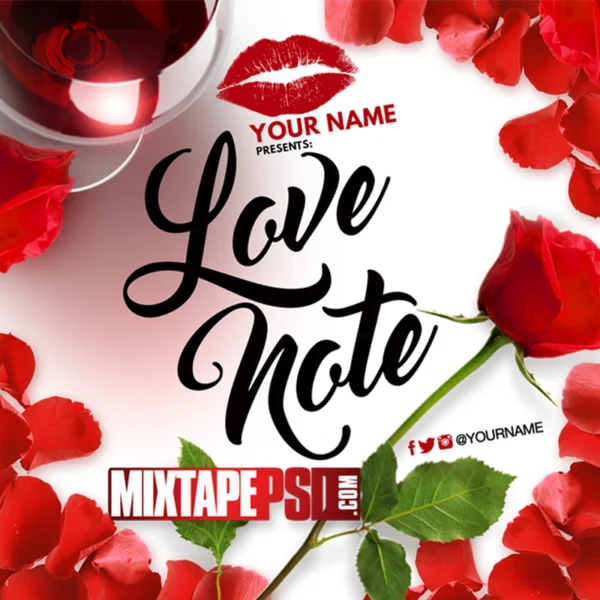 Mixtape Template Love Note, PSD, Album Covers, Graphic Design, Graphic Designer, How to Make a Mixtape Cover, Mixtape, Mixtape cover Maker, Mixtape Cover Templates, Mixtape Covers, Mixtape Designer, Mixtape Designs, Mixtape PSD, Mixtape Templates, Mixtapepsd, Mixtapes, Premade Mixtape Covers, Premade Single Covers, PSD Mixtape, Custom Mixtape Covers